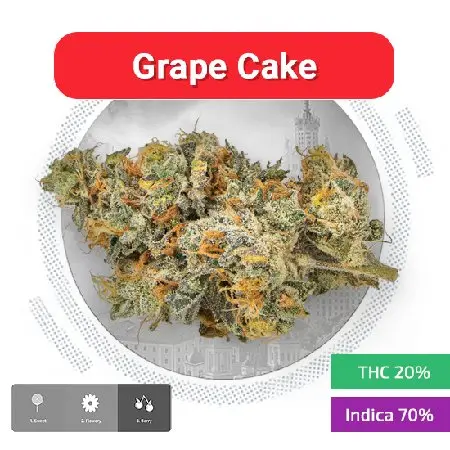 Grape Cake (Indica dominant / Индика 70%)