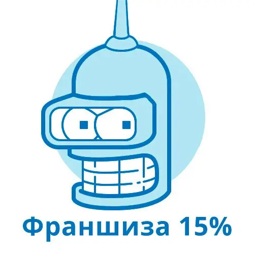 Франшиза 15% 